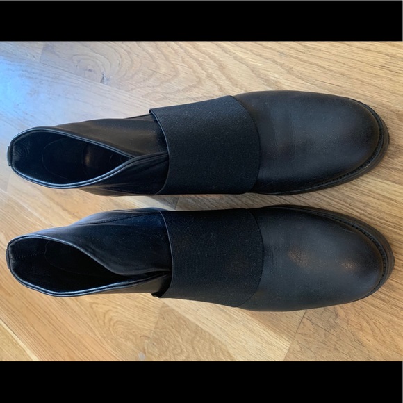 COS black elastic strap ankle boots size 40 - Picture 2 of 6